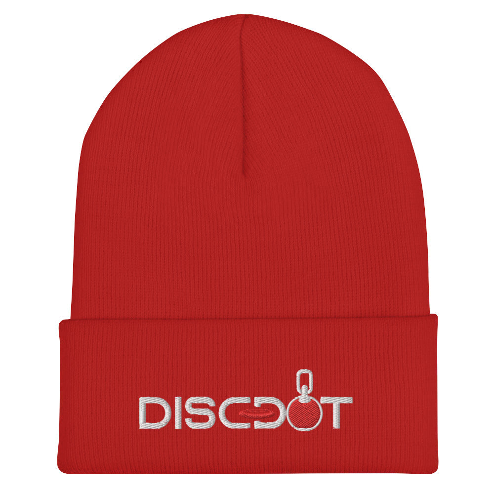 Cuffed Beanie (White Logo)