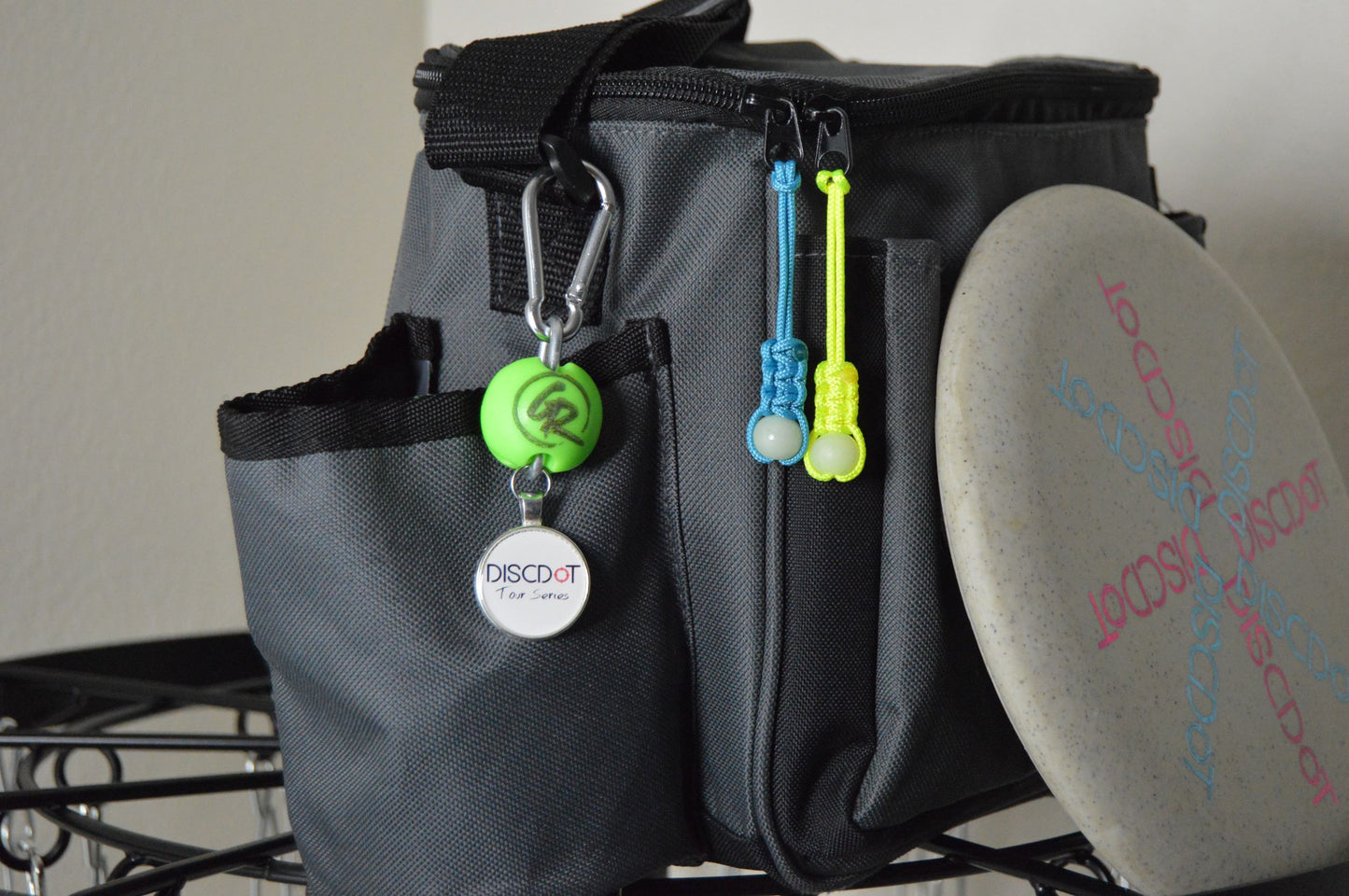 Zipper Pull w/ mini Glow Dot