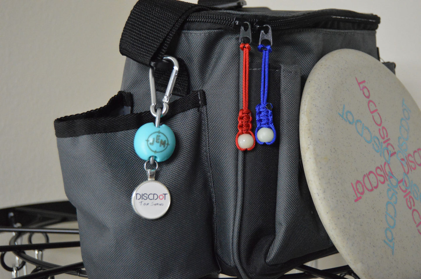 Zipper Pull w/ mini Glow Dot